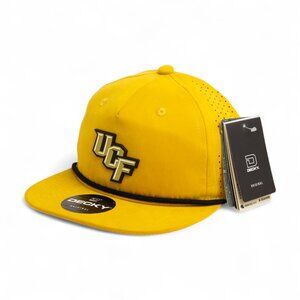 UCF Knights 3D Perforated Rope Hat- Biscuit/ Black